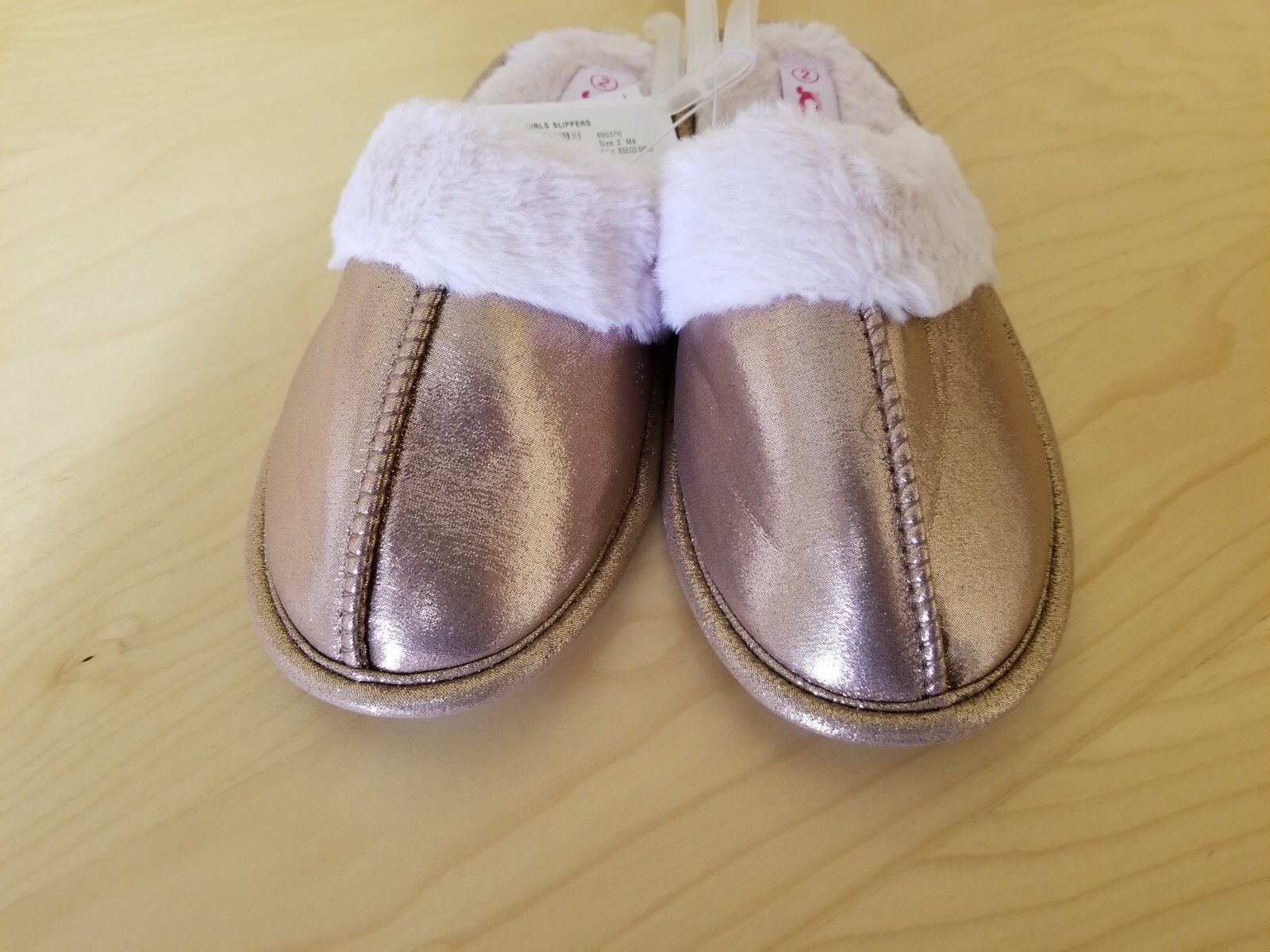 PANTOFOLA D’ORO Pantofole in pelliccia sintetica G Shimmer bambina taglia 2