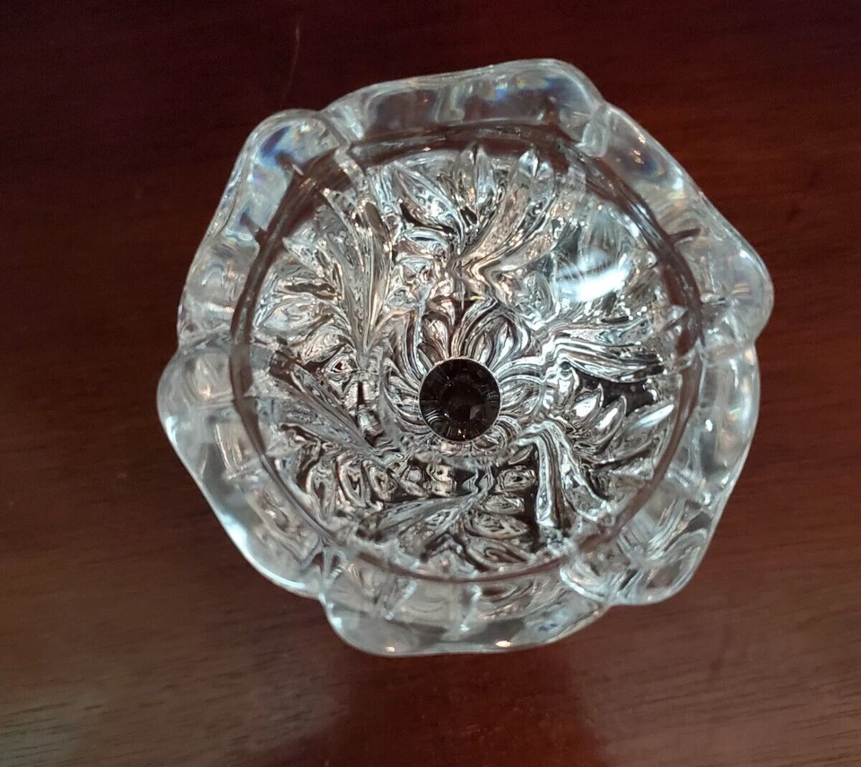 ONEIDA CRISTAL ISABELLE CONSOLA CANDELABRO SOPORTE - NUEVO EN CAJA Foto 4 de 4