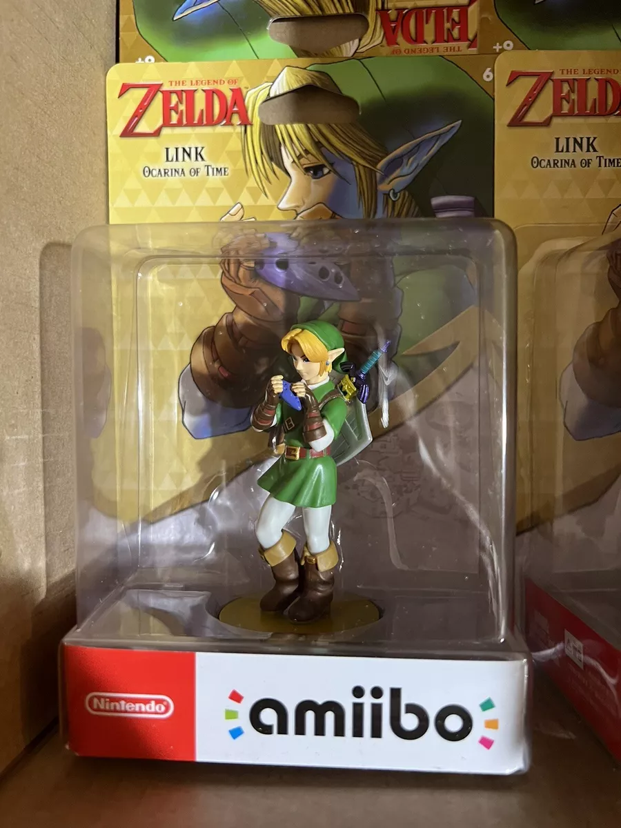 NEW The Legend of Zelda Ocarina of Time - Link Amiibo Nintendo Wii U IN  HAND