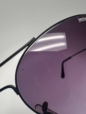 Vintage B&L Bausch & Lomb USA Mirage Large 65mm Purple Aviator Sunglasses Vintage B&L Bausch & Lomb USA Mirage Large 65mm Purple  main image 2