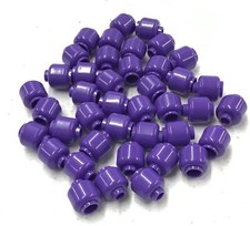 LEGO LOT OF SOLID PURPLE MINIFIGURE HEAD PIECES BLANK BODY PARTS