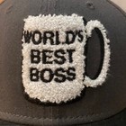 *NWOT* THE OFFICE Michael Scott "World's Best Boss Mug" Snapback Hat (OSFM) — photo 2