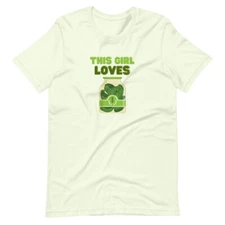 This Girl Loves Pickles Shirt Funny Foodie Shirt Pickle Lover Gifts