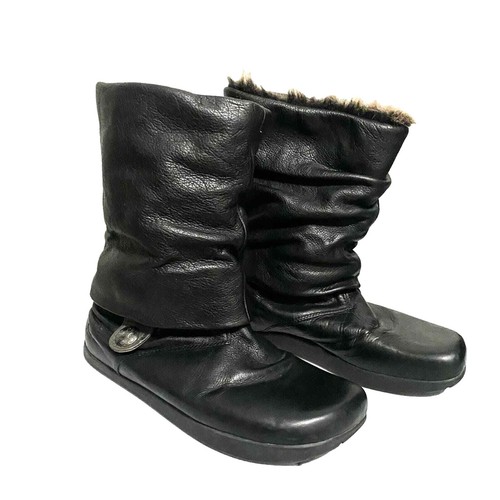 KEEN Velour or Faux Fur Howser III Slides Dark Earth Velour | eBay