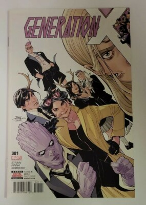  GENERATION X #1 07/2017 VF 1st Appearance of Hindsight X-MEN Marvel Comics