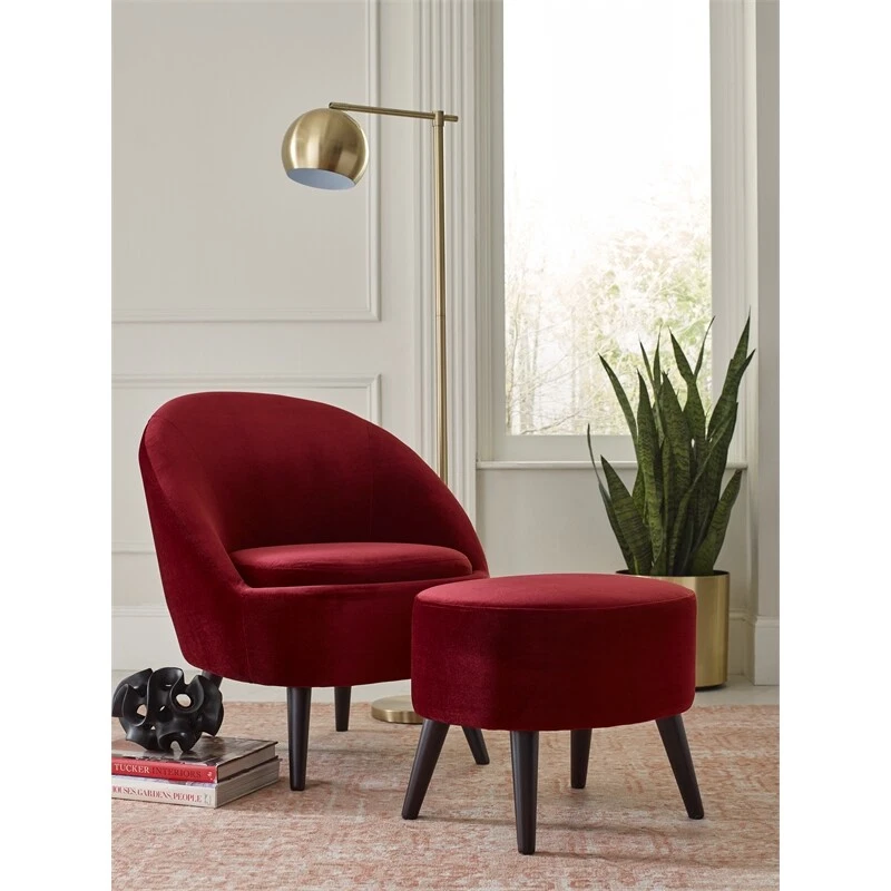 Elle decor velvet chair deals