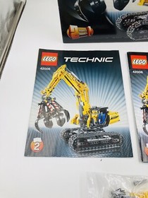 LEGO TECHNIC: Crawler Excavator (42006) Complete with Box, Instructions 2013