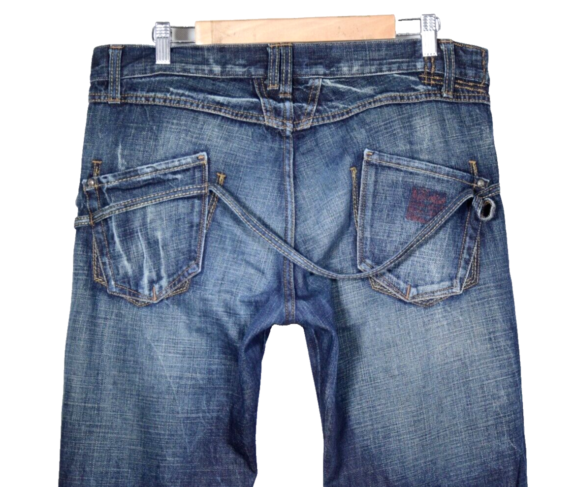 MARITHE + FRANCOIS GIRBAUD VINTAGE JEANS | D52 US36 F46 Straight