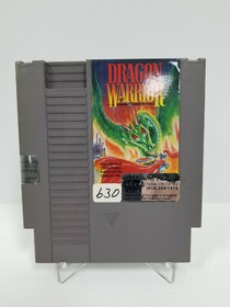 Dragon Warrior Nintendo (Nintendo Entertainment System NES, 1989) w Box & Manual
