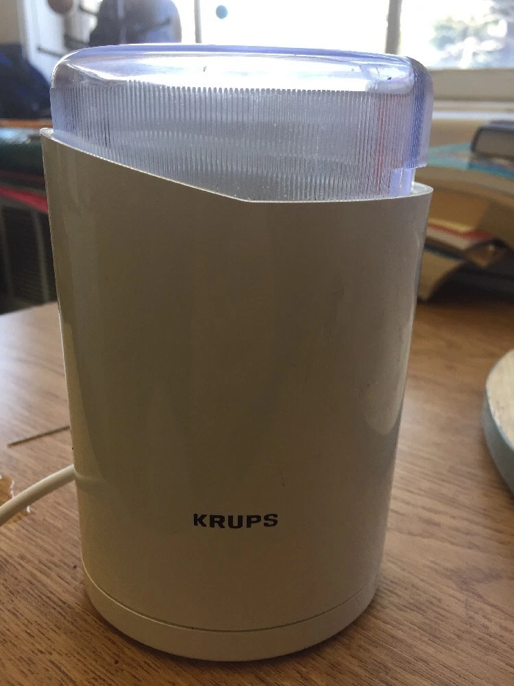 Krups coffee top and spice grinder