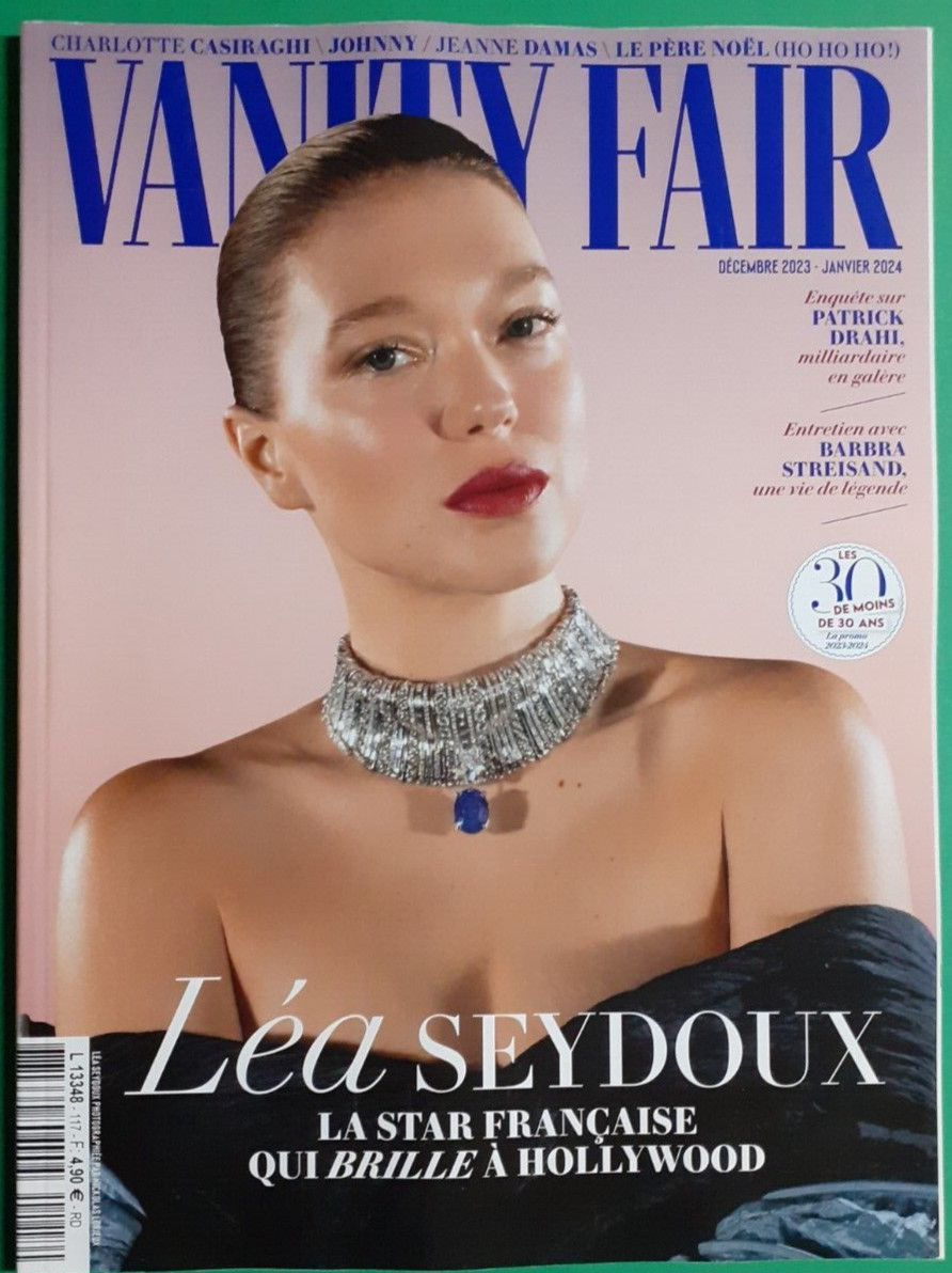 Vanity Fair France Magazine December 2023 January 2024 Léa Seydoux 117