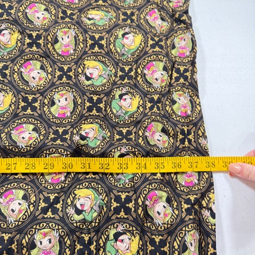 springs fabric black nintendo golden badges 38x100 2.7 yards 2016 - Picture 12 of 17