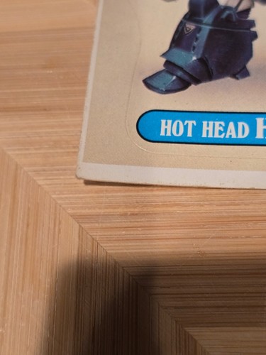✅ GPK 1986 HOT HEAD HARVEY 87a OS3 - Garbage Pail Kids Sticker - NO COPYRIGHT - Picture 6 of 8