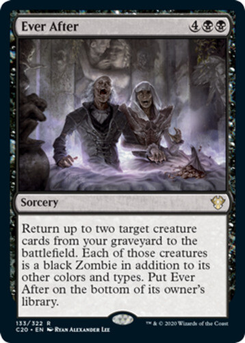x1 Ever After R MTG Commander 2020 M/NM, English
