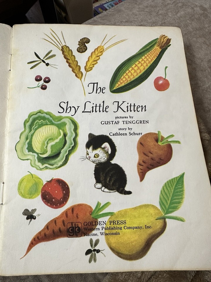 Vintage Kimbies Diaper Promotional Little Golden Book The Shy Little