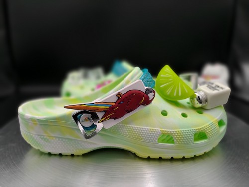 Crocs x Margaritaville Jimmy Buffet Classic Clog 'Lime' Men’s Size 10