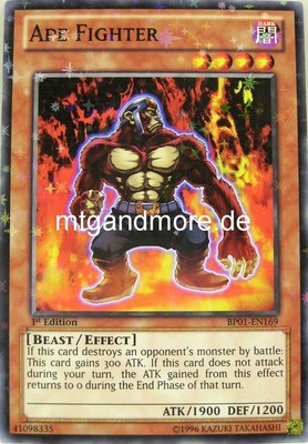 Yu-Gi-Oh 1x Ape Fighter - - - BP01 - Starfoil - Battle Pack
