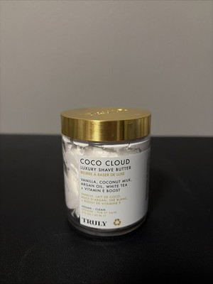 TRULY COCO CLOUD LUXURY SHAVE BUTTER  SUPER SMOOTHING SHAVING CREAM NEW