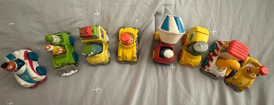 Lote De Coches De Metal Die-Cast Plaza Sésamo De Colección - Juego De 8 Muppets y Personajes Raro!!!!! Foto 2 de 3