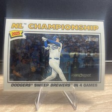 2026 Topps Heritage LA Dodgers NL Championship CHROME SP - Shohei Ohtani #277