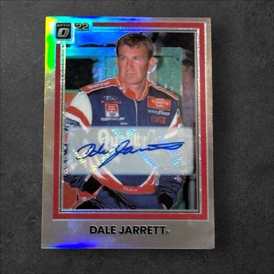 Dale Jarrett PACK PULLED NASCAR HOFer signed card 2022 DONRUSS OPTIC ''DJ'' #33/99