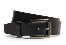 Justin Bomber Belt Leather C11743 Black Mens Sz 46 Width 1 5/8” Gently Used