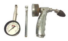 Mixed Vintage Lot Used Milton Tire Guard Pneumatic Air Tools Harvey Hanson Parts