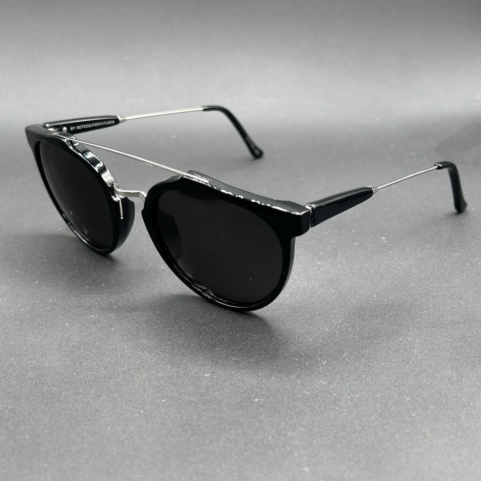 Очки солнцезащитные RetroSuperFuture 885 черные Италия 53-22 145 б/у дисплей - Изображение 2 из 4