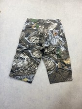 Carhartt Baggy Vintage Style Real Tree Camouflage Camo Cargo Jort / Short W36/XL