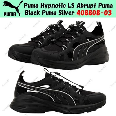 Puma Hypnotic LS Abrupt Puma Black Puma Silver 408808-03 Men's Size