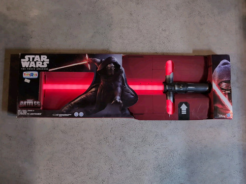 Star Wars Kylo Ren Ultimate FX Lightsaber - Toys R Us Exclusive - New In Box