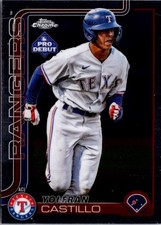 2025 Topps Pro Debut #PDC-51 Yolfran Castillo Chrome