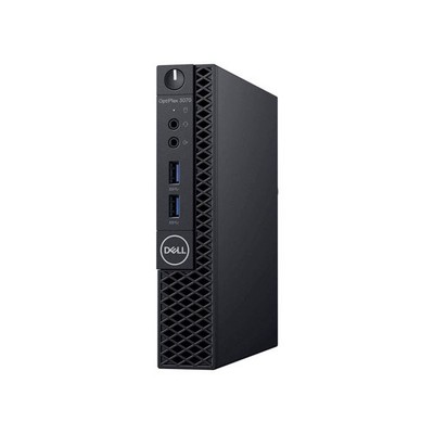 Dell 3070 Micro Mini PC Intel i5-9400T 16GB DDR4 SSD 256GB HDMI WLAN Ubuntu