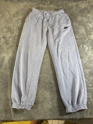 Rare Nike Sweatpants Mens S Lilac Cotton Jogger Lined Tapered Leg Performance