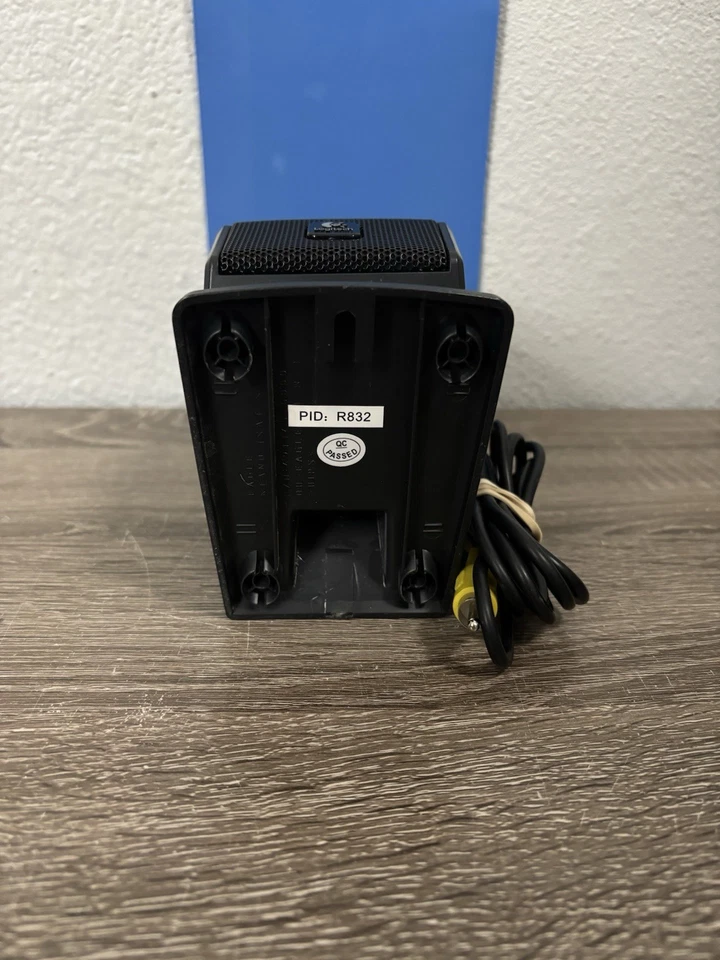 Logitech X-540 5.1 Ersatz Satelliten Lautsprecher gelb Stecker vorne links - Bild 3 von 3