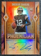 2025 Panini Phoenix Shedeur Sanders #PHP-SSS Phoenician Penmanship RC Auto