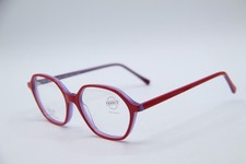 NEW JEAN LAFONT FINESSE 6073 RED PURPLE AUTHENTIC FRAMES EYEGLASSES 52-15