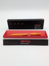Rotring 600 Mechanical Pencil Yellow 0.5mm Loft Limited Edition With Lead