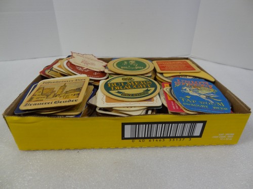 Vintage Lot 195 Bier Pappdeckel Untersetzer Europa Deutsch USA Selten Unikat 3 Pfund - Bild 14 von 14