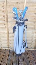 Ladies Womens Full Set Of Right Hand Lady Ben Sayers Golf Clubs Bag & Extras
