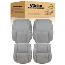 For 2003-2005-2009 Toyota 4Runner Limited Driver & Passenger Seat Cover Gray