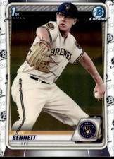 2020 Bowman #BCP-140 Nick Bennett Chrome Prospects