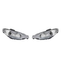 Scheinwerfer Set Links Rechts FüR Peugeot 206 Cc 2D 2A/C 2E/K Halogen