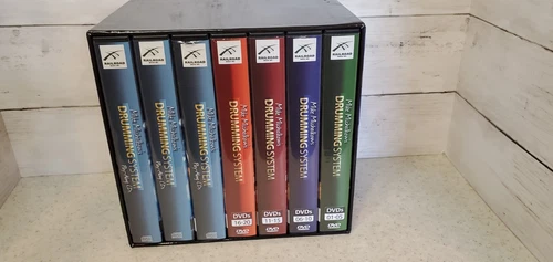 Mike Michalkow's Drumming System DVD CD Set (20 DVDs + 15 CDs) Rare Complete