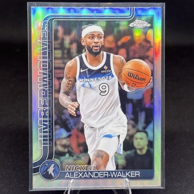 2025-26 Topps Chrome - Nickeil Alexander-Walker #193 Silver Refractor 
