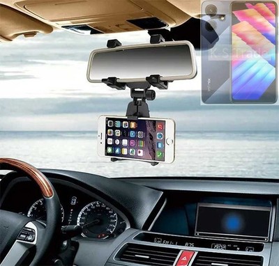 Autohalterung Rückspiegel für Infinix Hot 30i X669C Smartphone Halter Spiegelh