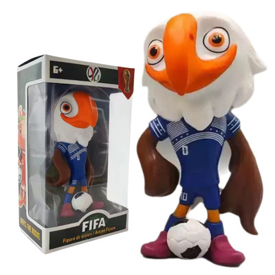 10,5 cm Clutch Eagle 2026 Weltmeisterschaft Maskottchen Fußball Souvenir Modell