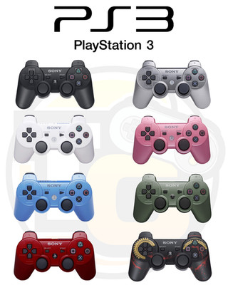 PS3 PlayStation 3 ORIGINAL Controller SIXAXIS DUALSHOCK3 - FARBE NACH AUSWAHL