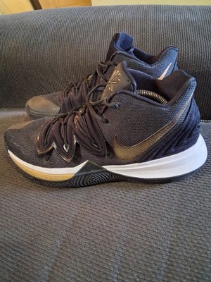 Size 11.5 - Nike Kyrie 5 Black Metallic Gold