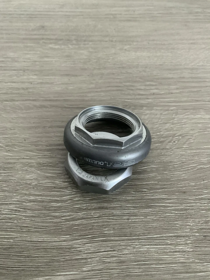 SHIMANO 105 HEADSET TOP CUP AND CROWN NUT MODEL 1050 - Image 3 of 4